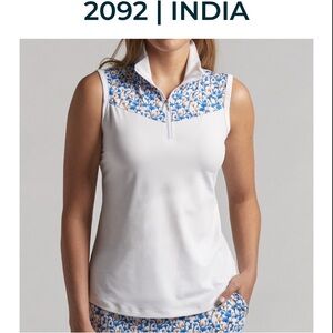 NWT Bermuda Sands Apparel ladies sleeveless top.